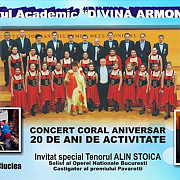 eveniment muzical de exceptie la busteni  concert coral aniversar la 20 de ani de la infiintarea corului academic  divina armonie