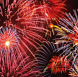 foc de artificii in noaptea de anul nou la ciorani