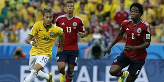 brazilia s-a calificat in semifinale dupa 2-1 cu columbia