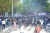 independenta moldovei sarbatorita cu o impresionanta parada militara dar si cu proteste