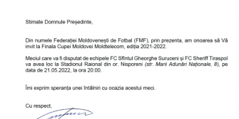 costel lazar presedintele petrolului invitat de onoare la finala cupei moldovei la fotbal