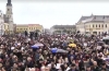 oradea mii de persoane la un miting pentru sustinerea familiei traditionale