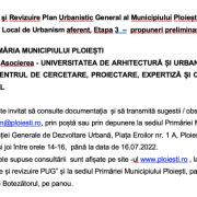 actualizare si revizuire plan urbanistic general al municipiului ploiesti regulament local de urbanism aferent etapa 3    propuneri preliminare
