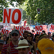 manifestatii de amploare in spania impotriva austeritatii