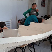 foto video vizita la atelierul de canotci de la sulina