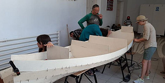 foto video vizita la atelierul de canotci de la sulina