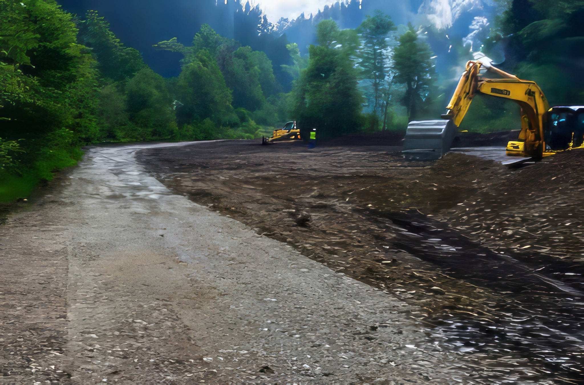 dj 102i intra in modernizare legatura rutiera strategica intre prahova si brasov