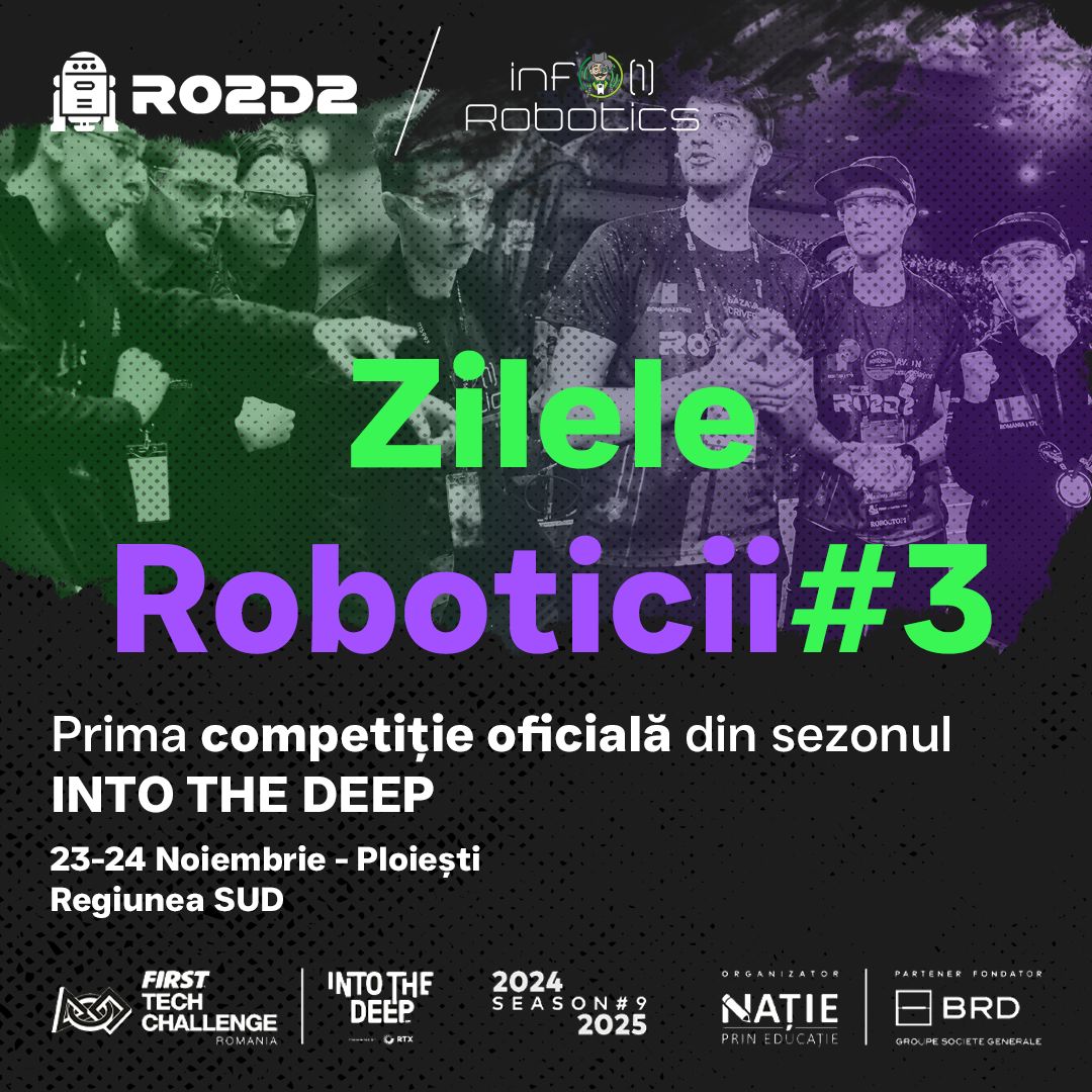 pasionatii de robotica sunt invitati la zilele roboticii in ploiesti