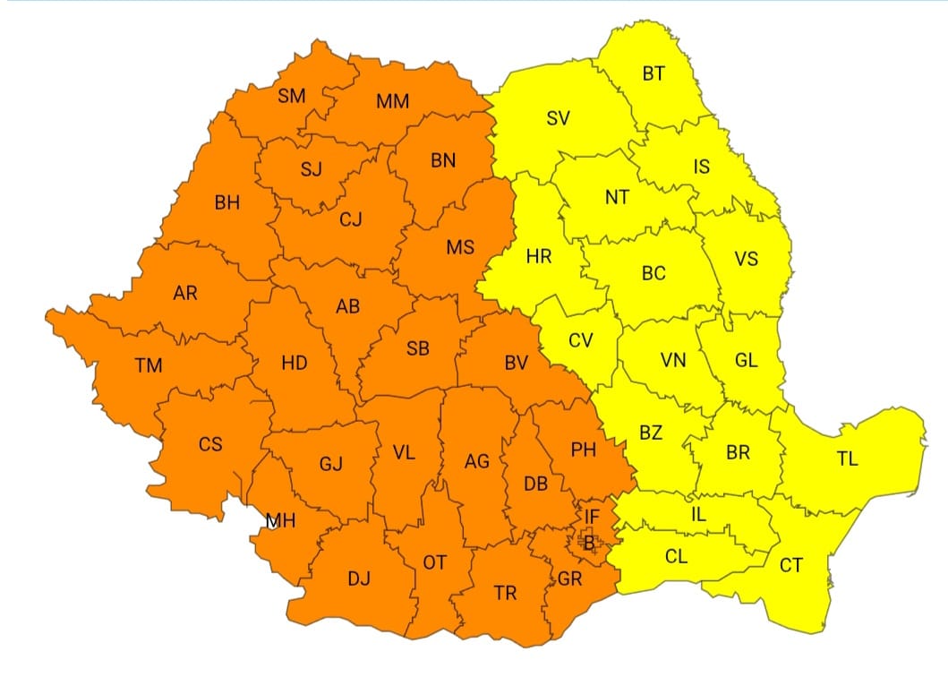 alerta de canicula jumatate din tara va fi afectata de temperaturi extreme