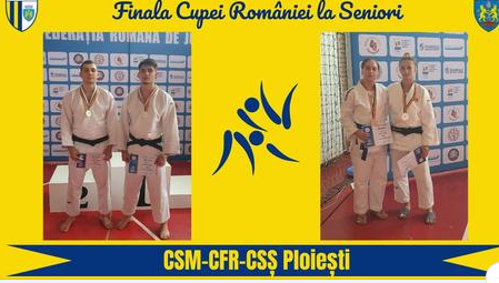 Patru medalii pentru judoka de la CSM-CFR-CSȘ Ploiești la Finala Cupei României și Campionatul Național Ne Waza