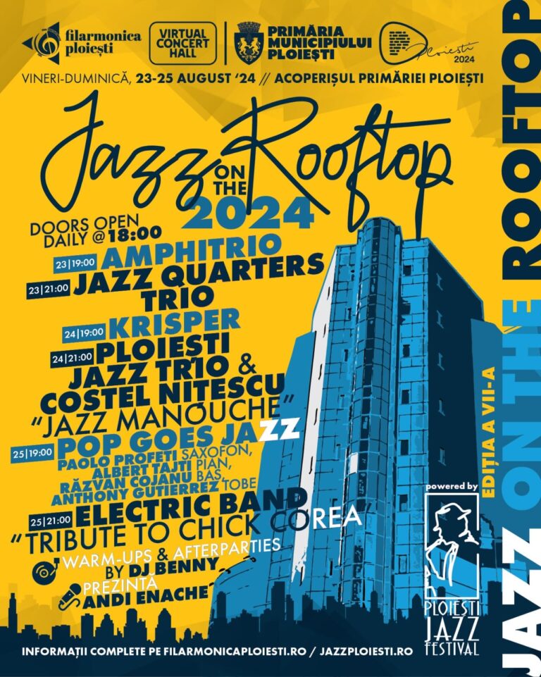 Festivalul Jazz on the Rooftop aduce artiști de top la cea de-a VII-a ediție