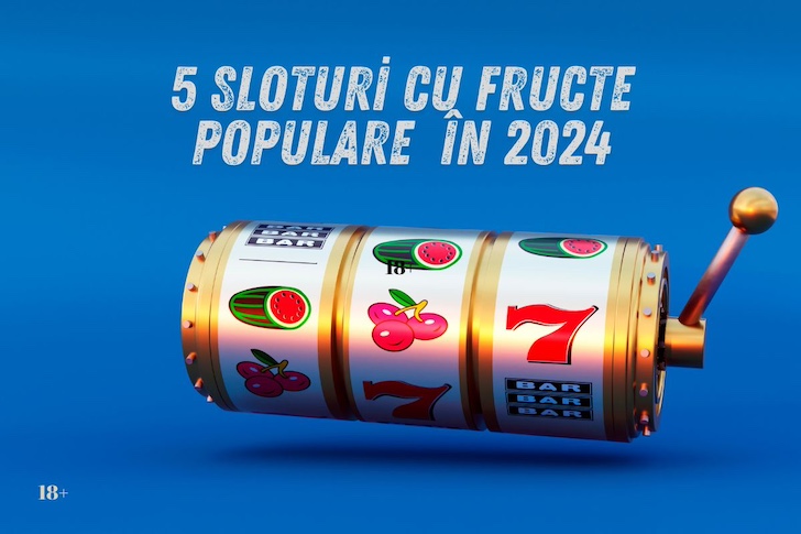 Sloturile cu fructe, vedete în cazinourile online