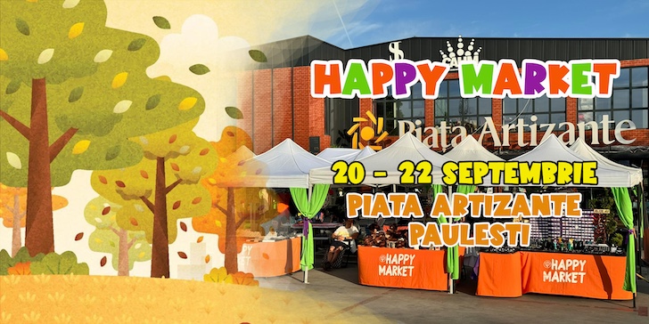 Senzaționalii producători de la „Happy Market” sunt in acest weekend la Piata Artizante din Păulesti