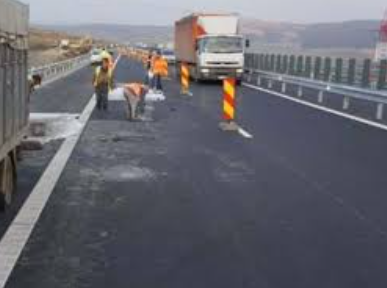 Prima asfaltare pe Lotul 3 între Pietroasele și Buzău, A7