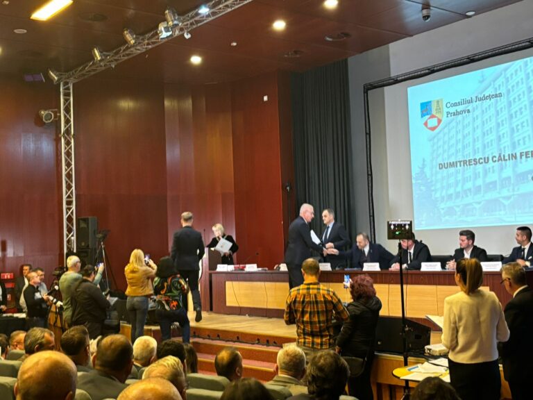 Ceremonia de constituire a noului Consiliu Județean Prahova