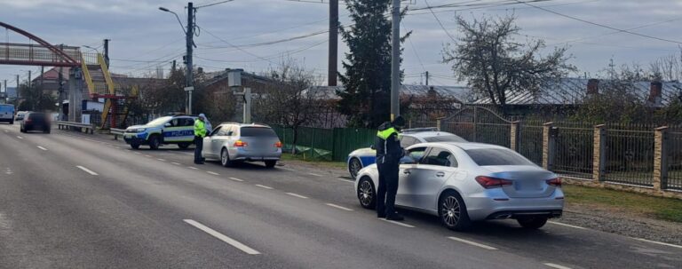 Acțiune rutieră comună în Prahova și Brașov pentru siguranța traficului