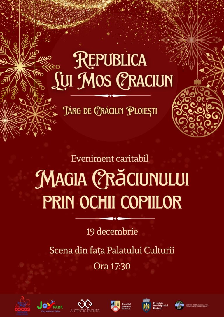 Republica lui Moș Crăciun – magia continuă în cartierele ploieștiului
