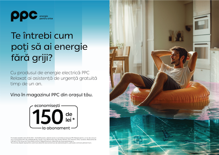 Invitație la relaxare din partea PPC Energie cu o ofertă dedicată clienților noi din județul Prahova