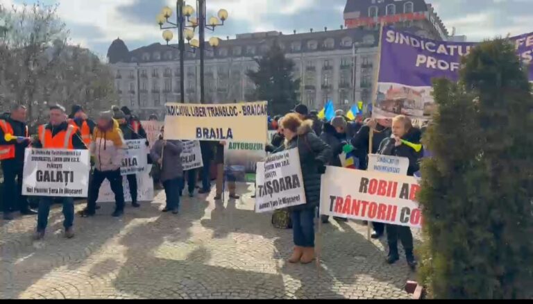 Proteste în Ploiești. Transportul public, în pragul colapsului