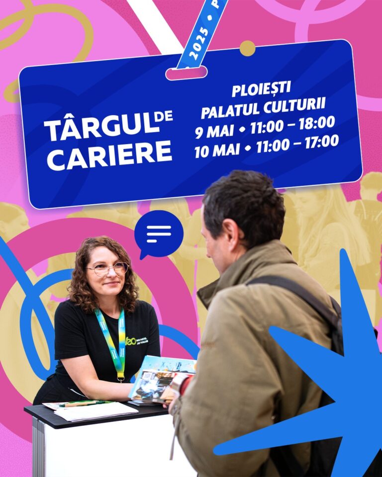 Peste 500 de joburi la Târgul de Cariere Ploiești, ediția de primăvară! Oportunități, premii și competiții pentru candidați