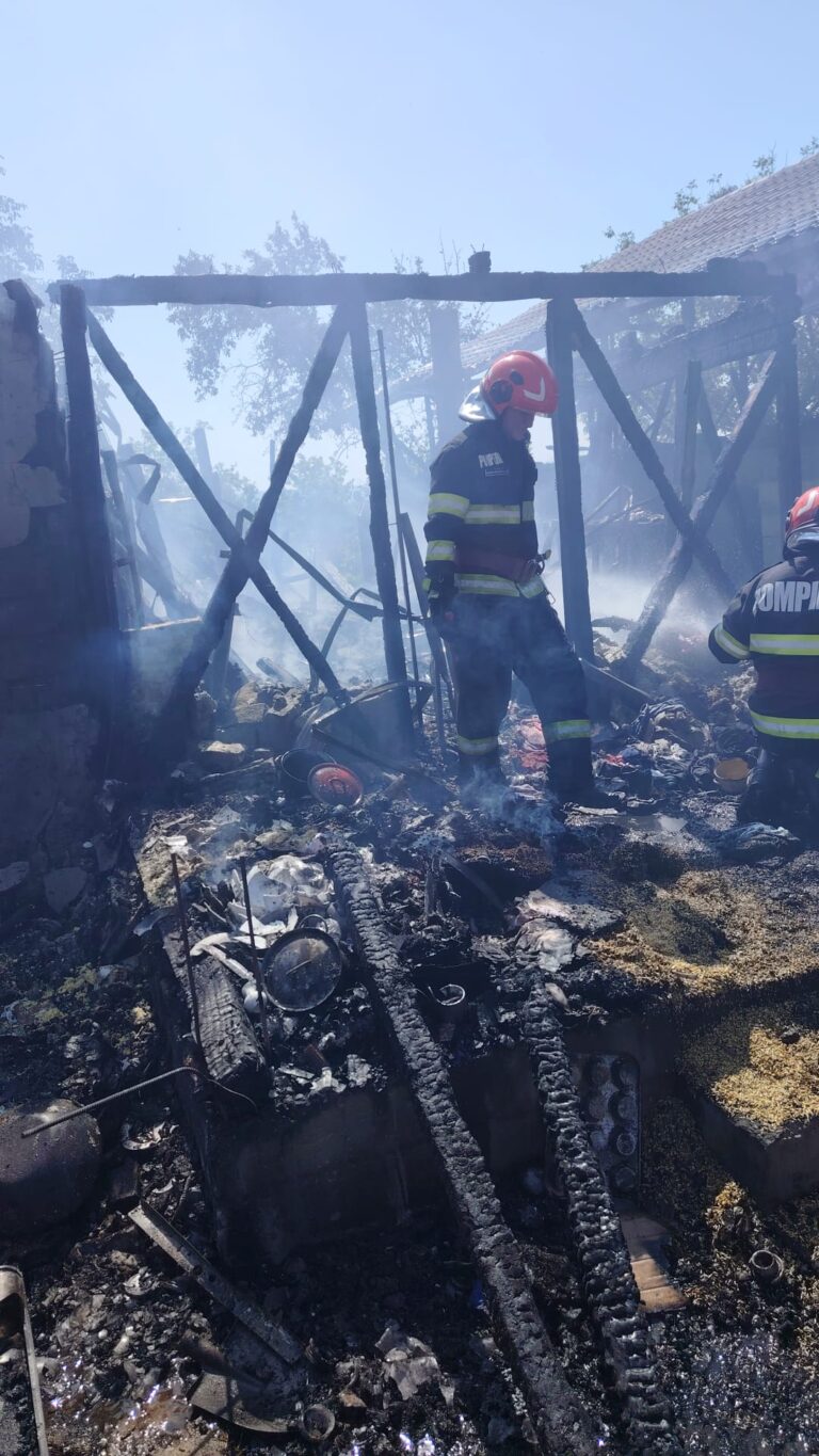 11 suflete, printre care un bebeluș, lăsate sub cerul liber după un incendiu devastator. Apel la umanitate!