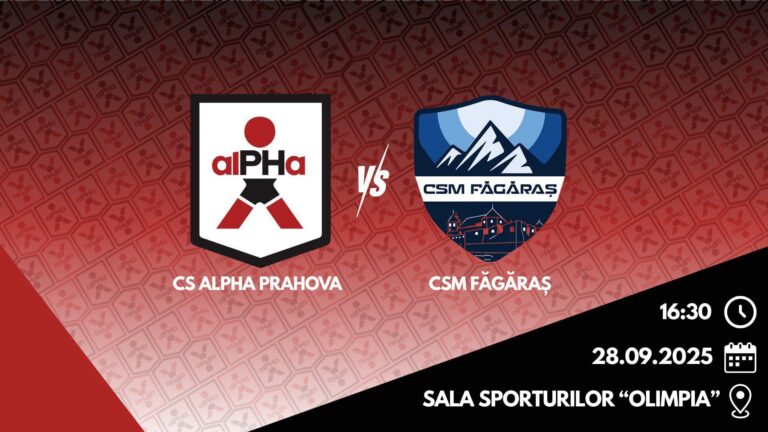 alPHa Prahova – primul meci acasă din noul sezon