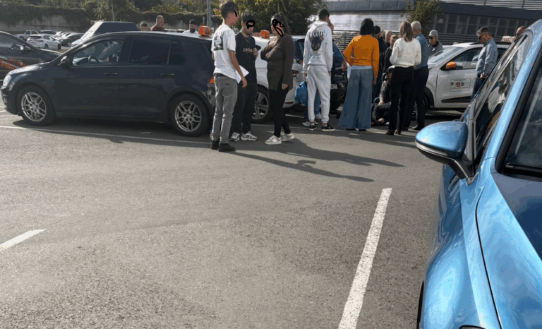 Ploiesti: A ratat examenul pentru permisul auto, după ce a accidentat un instructor în parcare!