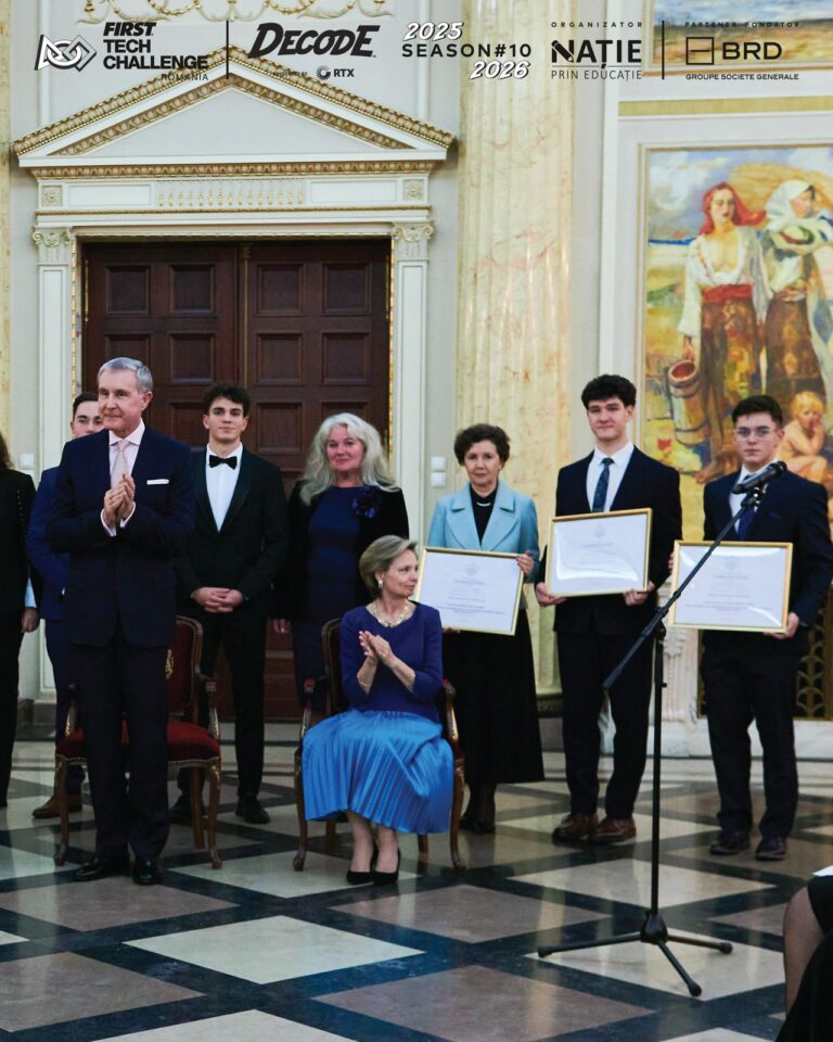 Eastern Foxes, premiată la Palatul Regal pentru Curaj Civic și Performanță în Educație
