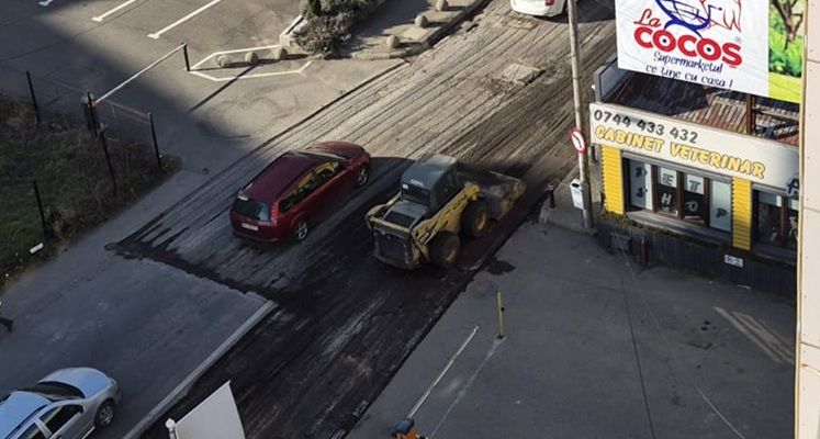 Strada Văleni, din Ploieşti, închisă pentru efectuarea lucrărilor de reparaţii